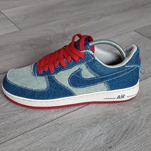 nike denim shoes (rare)